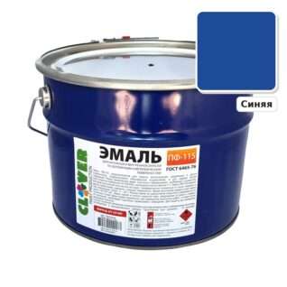 Эмаль ПФ-115 синяя 10кг