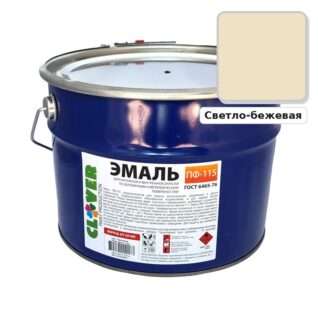 Эмаль ПФ-115 светло-бежевая 10кг