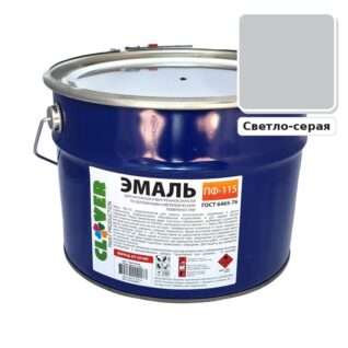 Эмаль ПФ-115 светло-серая 10кг